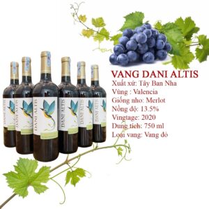 vang tây ban dani altis