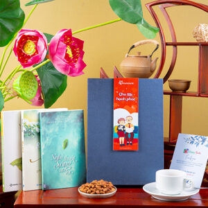 Hộp quà tặng sách - cha mẹ hạnh phúc