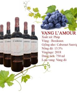 rượu vang pháp l'amour