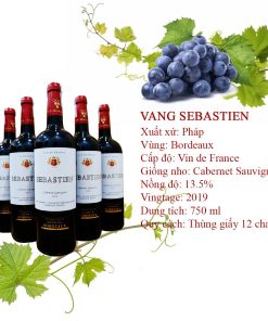 rượu vang pháp sebastien