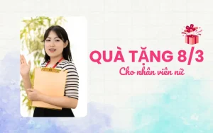 quà tặng 8/3 cho nhân viên nữ