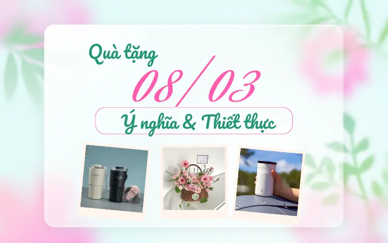 quà tặng 8/3