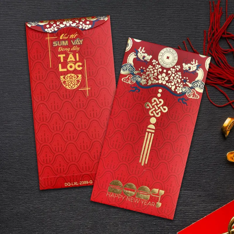 quà tặng nhân viên bao lì xì
