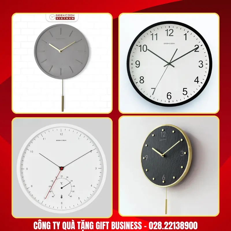 Đồng hồ treo tường geekcook