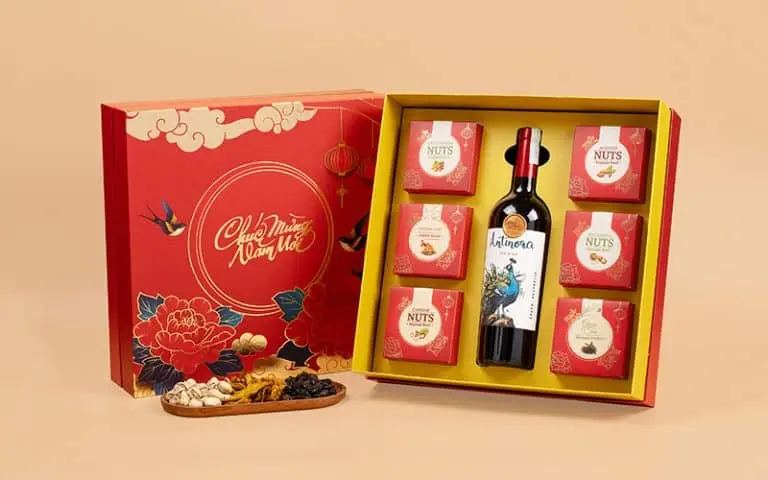 hộp quà tết an khang