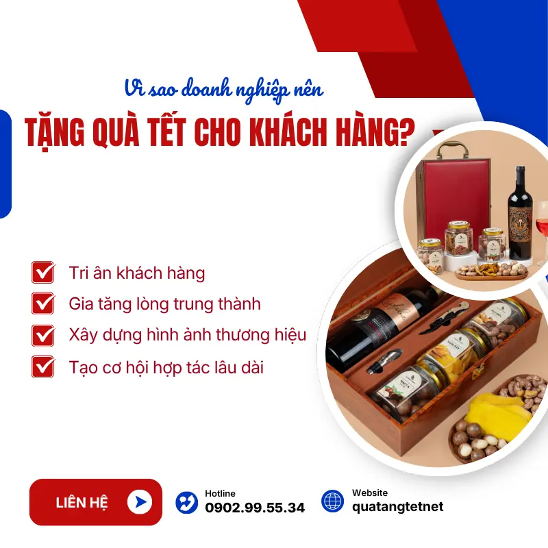 vì sao doanh nghiệp nên tặng quà tết cho khách hàng