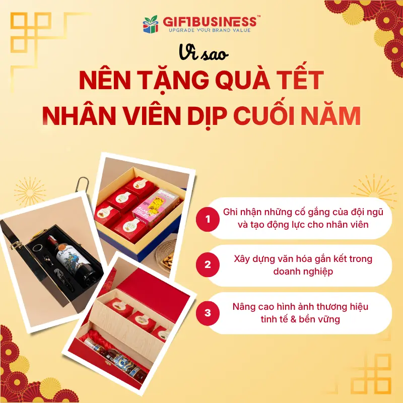 vì sao nên tặng quà tết cho nhân viên